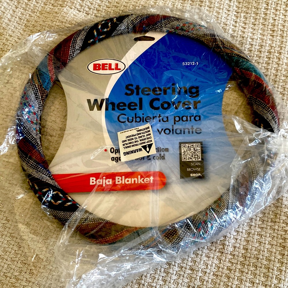 NIP Baja Blanket Steering Wheel Cover